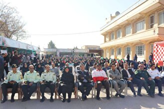 نواخته شدن زنگ پدافند غیرعامل در مدارس استان کرمان به مناسبت هفته پدافند غیرعامل