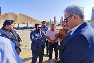 معاون زیربنایی سازمان پدافند غیرعامل کشور از عملیات ساخت پل حرمک سیستان بازدید کرد