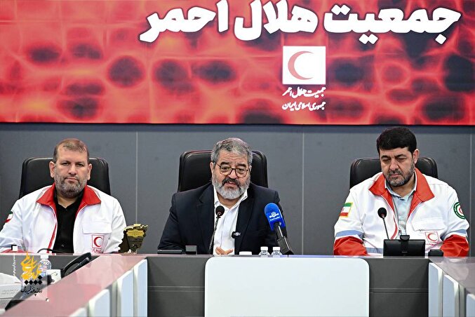 گزارش تصویری| کمیته کشوری پدافند غیرعامل جمعیت هلال احمر