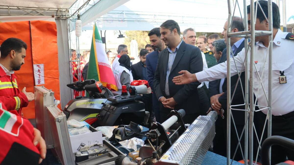 برگزاری آیین افتتاح نمایشگاه تخصصی پدافند غیرعامل در کرمان