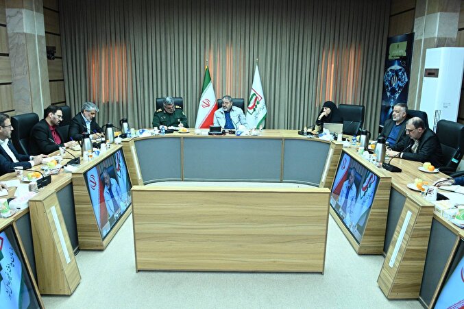 گزارش تصویری|  نشست تعامل و هم‌افزایی علمی، تحقیقاتی و فناوری سازمان پدافند غیرعامل کشور با معاونت امور صنعتی و تحقیقاتی وزارت دفاع