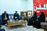 گزارش تصویری| دیدار رئیس سازمان پدافند غیرعامل کشور با خانواده سپهبد شهید «غلامعلی رشید»