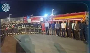 برگزاری مانور «لحظه صفر» با هدف ارتقای آمادگی دستگاه‌های امدادی در کاشان
