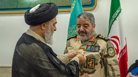سردار جلالی خادم افتخاری مسجد مقدس جمکران شد