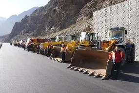 مانور تخصصی اداره کل راهداری وحمل ونقل جاده‌ای با محوریت پدافند غیرعامل و مدیریت بحران