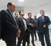 بازدید از اتاق سرور استانداری خراسان شمالی با حضور جانشین قرارگاه سایبری سازمان پدافند غیرعامل کشور