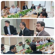 قرارگاه عملیاتی پدافند غیرعامل شهید لاریجانی شهرستان کهنوج برگزار شد