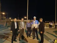 بازدید میدانی مدیرکل مدیریت بحران و پدافند غیرعامل وزارت نیرو از نیروگاه قاین خراسان جنوبی