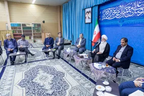 تاکید امام جمعه یزد بر ضرورت بهره‌گیری از تجربیات گذشته در دیدار با رییس سازمان پدافند غیرعامل کشور