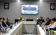 حضور مدیرکل دفتر مدیریت بحران و پدافند غیرعامل وزارت نیرو در جلسه انسجام بخشی صنعت آب و برق قم