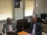 دیدار مدیرکل پدافند غیرعامل استانداری و معاون سیاسی امنیتی و اجتماعی استاندار در پایان هفته پدافند غیرعامل