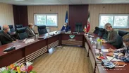 جلسه هم اندیشی مدیرکل پدافند غیرعامل گلستان و مدیرکل دامپزشکی استان