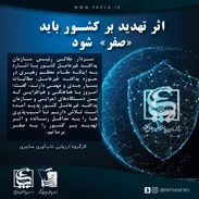 عکس نوشت| اثر تهدید بر کشور باید صفر شود