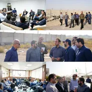 بازدید هئیت سازمان پدافند غیرعامل کشور از فرودگاه بین‌المللی بندرعباس