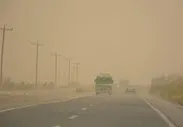 خیزش گرد و خاک در خراسان جنوبی