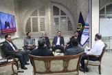 بازدید معاون فاوا و جانشین قرارگاه سایبری سازمان پدافند غیرعامل کشور از صدا و سیمای استان مرکزی