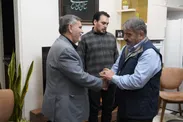دیدار سردار جلالی با خانواده شهید احمدرضا محبی حمزه