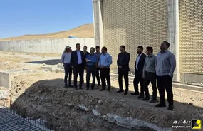 بازدید مدیرکل دفتر مدیریت بحران و پدافند غیرعامل وزارت نیرو از زیرساخت‌های آب و برق چهارمحال و بختیاری